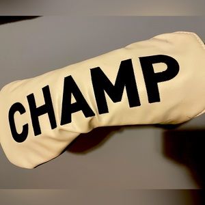 Taylor leather golf driver cover